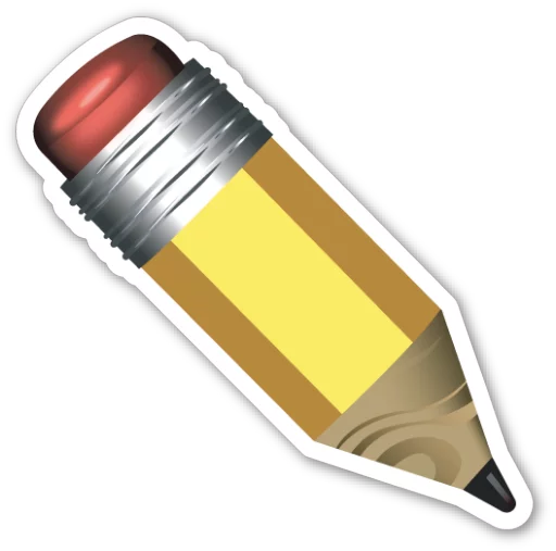 Telegram stiker «Emoji V3.1 By Carlosartugo» ✏