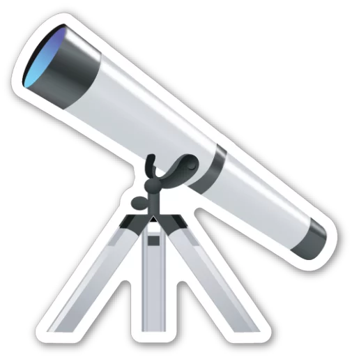 Telegram stiker «Emoji V3.1 By Carlosartugo» 🔭