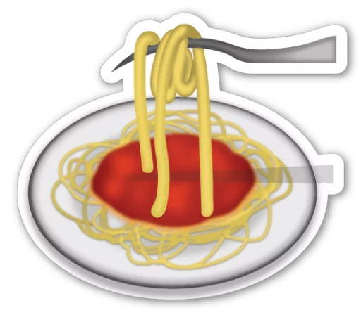 Emoji V3.2 By Carlosartugo sticker 🍝