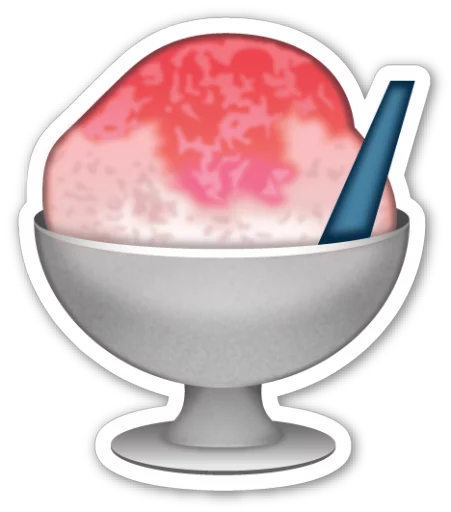 Стикер Telegram «Emoji V3.2 By Carlosartugo» 🍧