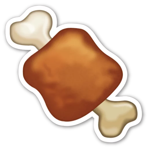 Стикер Emoji V3.2 By Carlosartugo 🍖
