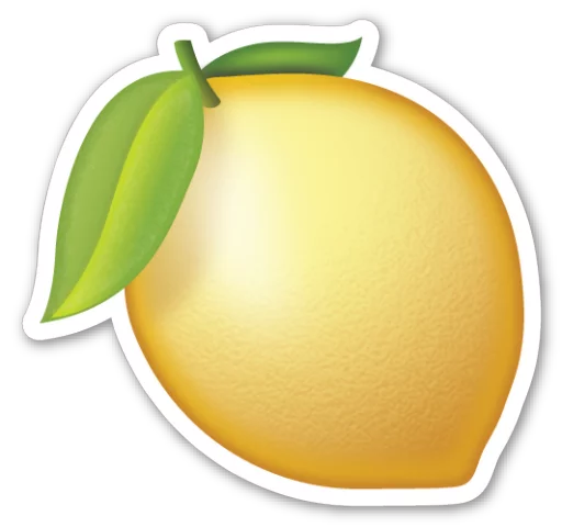 Emoji V3.2 By Carlosartugo sticker 🍋