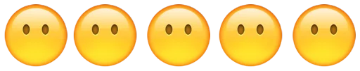 Emoji combination😐🤔 stiker 😶