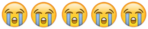 Telegram stiker «Emoji combination😐🤔» 😭