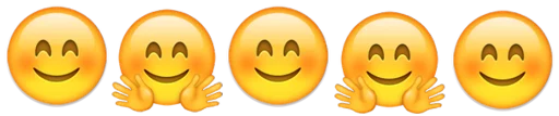 Стікер Emoji combination😐🤔 🤗