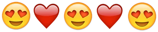 Telegram stiker «Emoji combination😐🤔» ❤