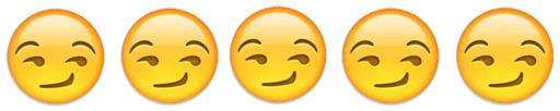 Telegram Sticker «Emoji combination😐🤔» 😏