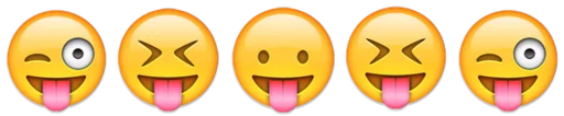 Эмодзи Emoji combination😐🤔 😜