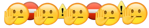 Telegram stiker «Emoji combination😐🤔» ✋