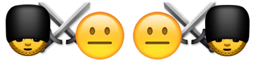 Emoji combination😐🤔 emoji 💂