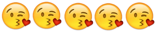 Емодзі Emoji combination😐🤔 😘