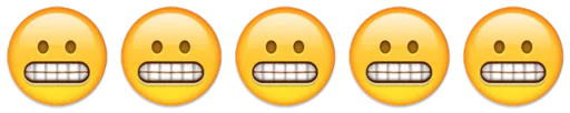 Стікер Emoji combination😐🤔 😬