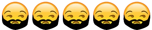 Emoji combination😐🤔 emoji 😒