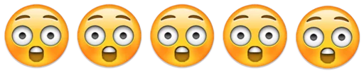 Telegram stiker «Emoji combination😐🤔» 😳