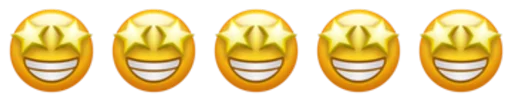 Emoji combination😐🤔 stiker 😁