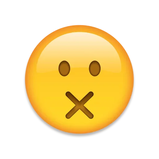 Стікер Telegram «Stickers ~}=====> emoji : )» 🤐
