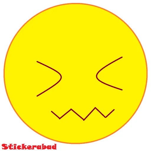 Telegram Sticker «Emojilar 2» 😖