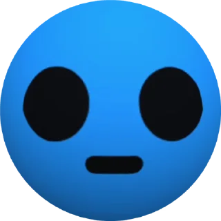 3D Emojis sticker 😐