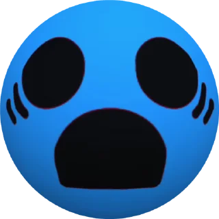 3D Emojis stiker 😨