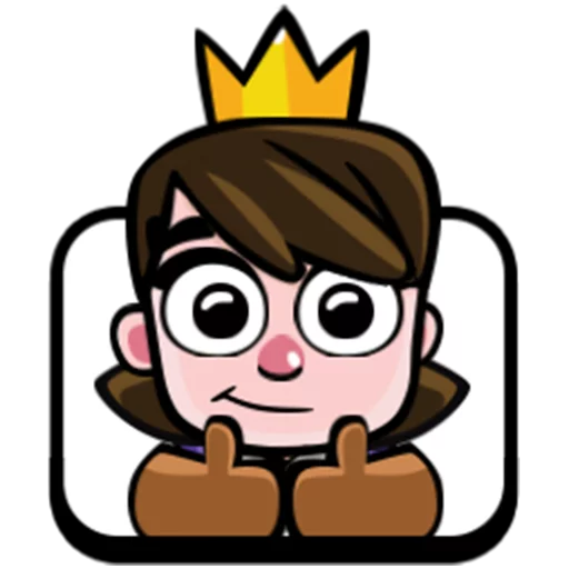 Telegram Sticker «Clash Royale Emotes» 👍