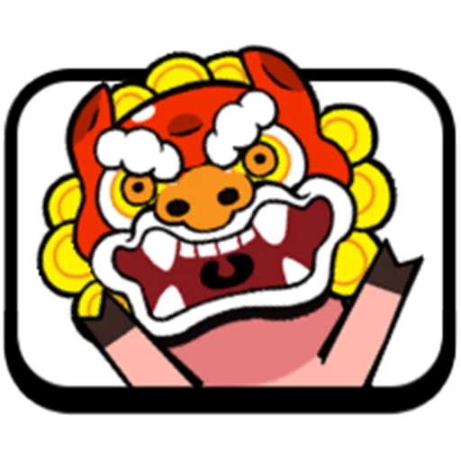 Telegram Sticker «Clash Royale Emotes» 🐉
