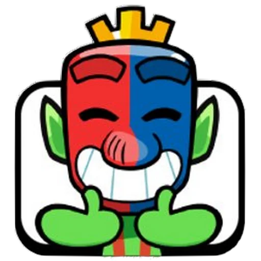 Telegram Sticker «Clash Royale Emotes» 👍