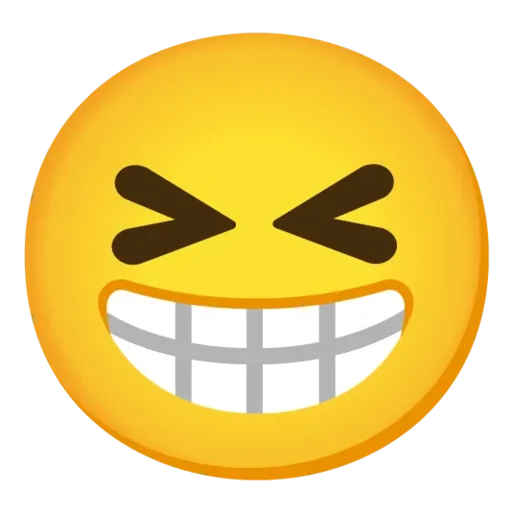 Emojis (Gboard) sticker 😆
