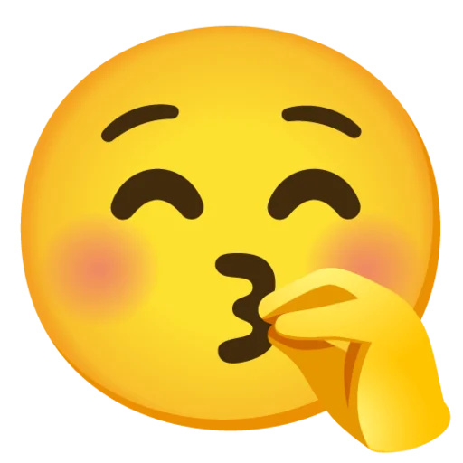 Telegram Sticker «Emojis (Gboard)» 😌