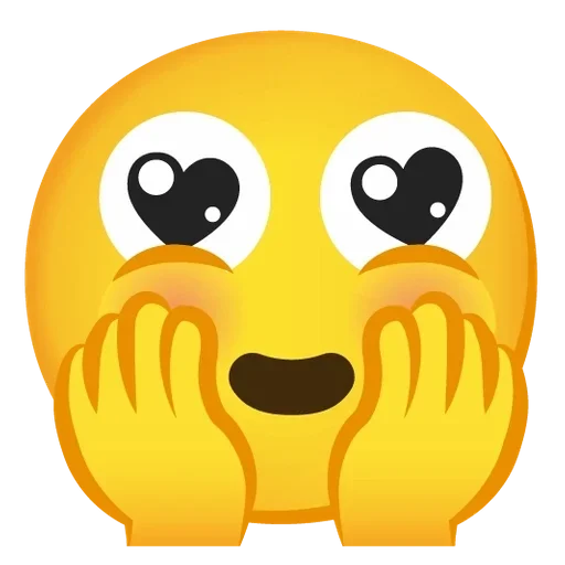 Telegram stiker «Emojis (Gboard)» 😍