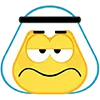 Muslim Emoji emoji 😖