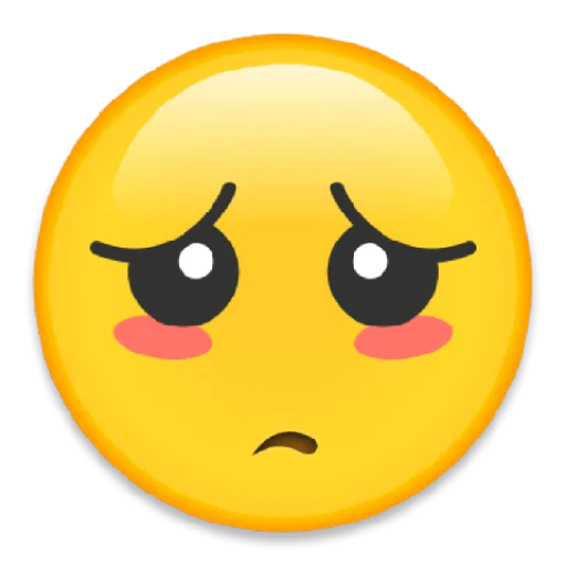 Telegram Sticker «Emoji» 🥺