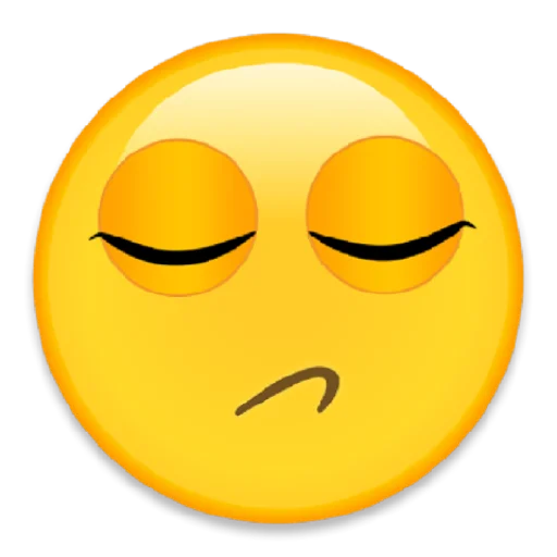 Telegram Sticker «Emoji» 😒