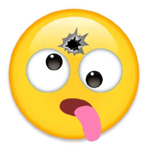 Telegram Sticker «Emoji» 😵
