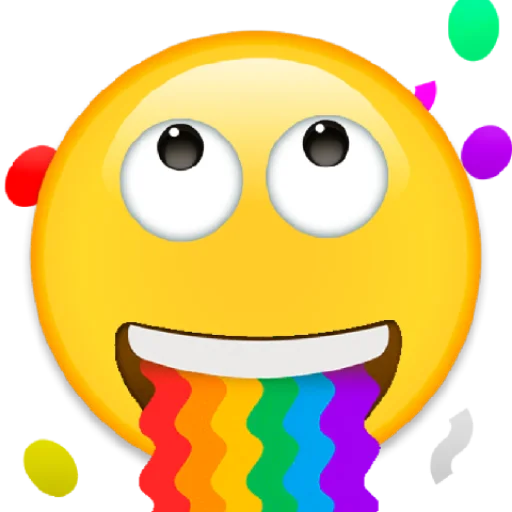 Telegram stiker «Emoji» 🥳