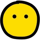 Emoticon HD emoji 😶