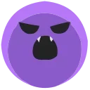 Emoticon HD emoji 😠