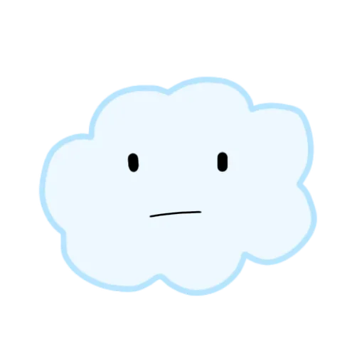 Емодзі Emotional Cloud 😌