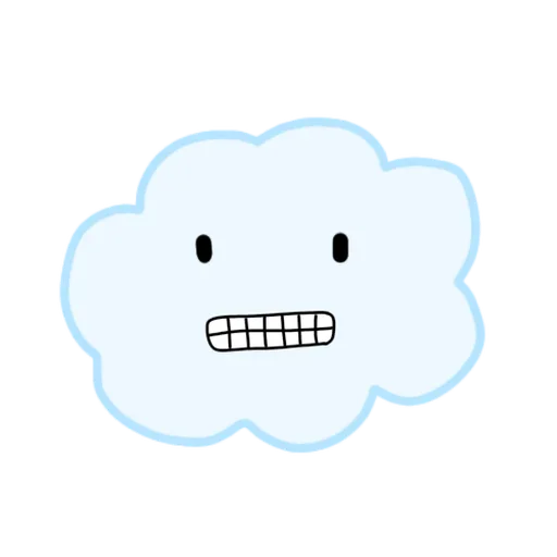 Емодзі Emotional Cloud 😜