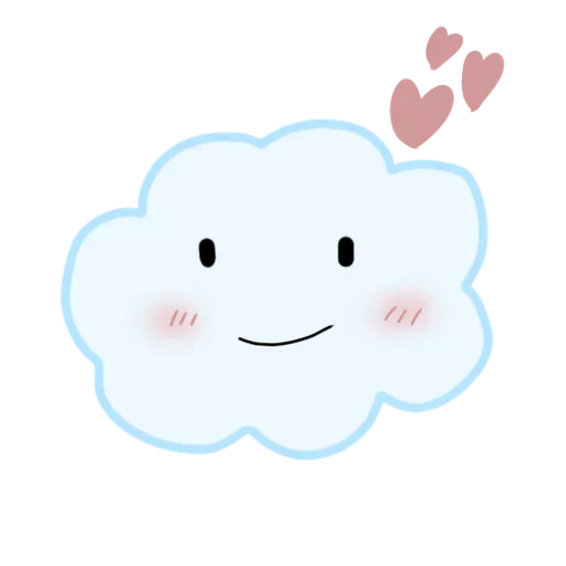 Emotional Cloud sticker 🧐