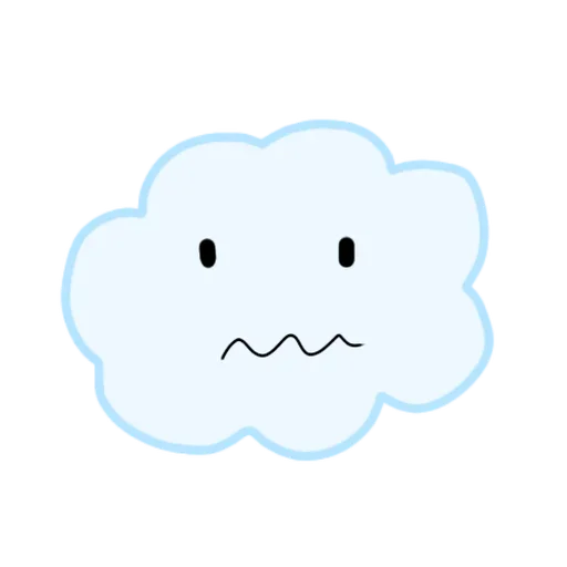 Emotional Cloud stiker 🧐