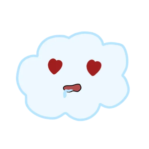 Емодзі Emotional Cloud 🤨