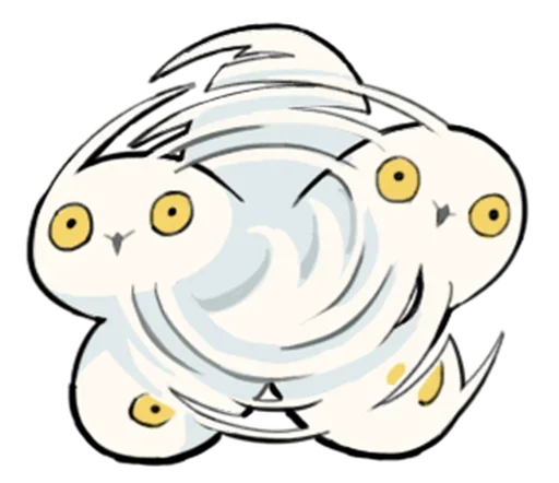 Telegram stiker «Energetic Snowy Owls » 🥴