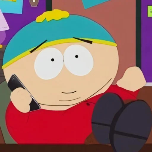 Стикер South Park :: Eric Cartman 📞