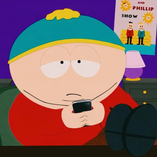 Стикер South Park :: Eric Cartman 📞