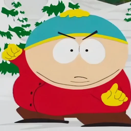 Telegram stiker «South Park :: Eric Cartman» 😠