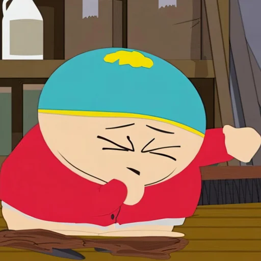 Стікер Telegram «South Park :: Eric Cartman» 😫