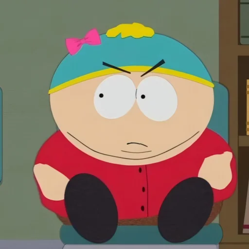 Стікер Telegram «South Park :: Eric Cartman» 😒