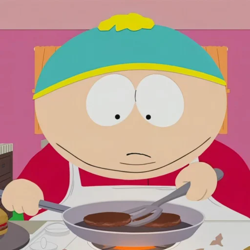 Стікер Telegram «South Park :: Eric Cartman» 👩‍🍳