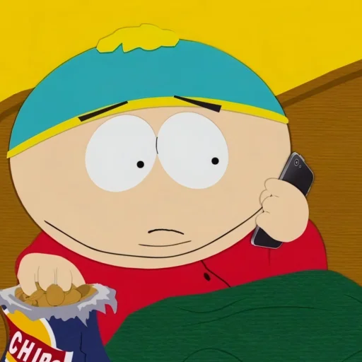 Стікер Telegram «South Park :: Eric Cartman» 📞