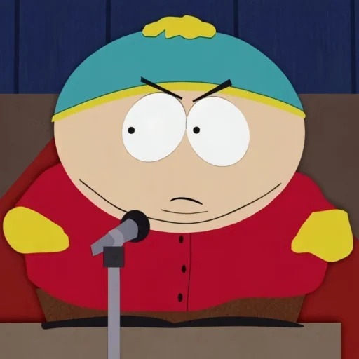 Стікер Telegram «South Park :: Eric Cartman» 🙁